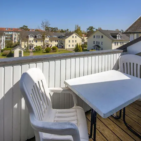 Duenenpark - Komfort Mit 1 Schlafzimmer Und Balkon Im Dachgeschoss 186 Apartman Binz